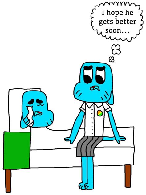 fanfiction amazing world of gumball|gumball gets sick fanfic.